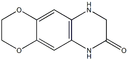 2H,3H,6H,7H,8H,9H-[1,4]dioxino[2,3-g]quinoxalin-7-one,,结构式