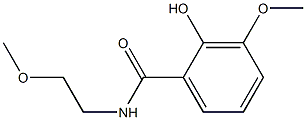 2-hydroxy-3-methoxy-N-(2-methoxyethyl)benzamide