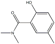 2-hydroxy-N,N,5-trimethylbenzamide Structure