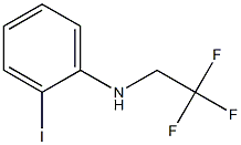 2-iodo-N-(2,2,2-trifluoroethyl)aniline Structure