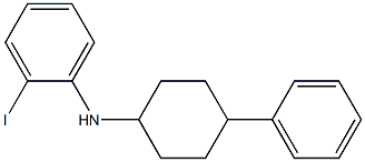 2-iodo-N-(4-phenylcyclohexyl)aniline 结构式