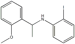 2-iodo-N-[1-(2-methoxyphenyl)ethyl]aniline Structure