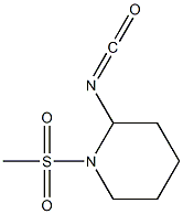 2-isocyanato-1-(methylsulfonyl)piperidine