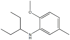  2-methoxy-5-methyl-N-(pentan-3-yl)aniline