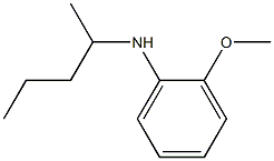 2-methoxy-N-(pentan-2-yl)aniline,,结构式