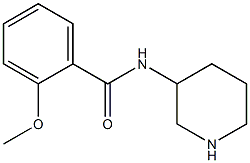 2-methoxy-N-(piperidin-3-yl)benzamide,,结构式