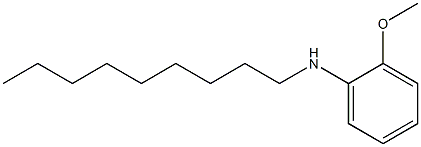 2-methoxy-N-nonylaniline Structure