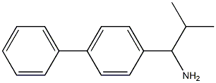 2-methyl-1-(4-phenylphenyl)propan-1-amine 化学構造式