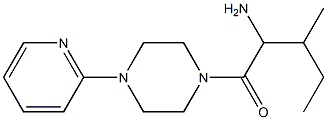  2-methyl-1-[(4-pyridin-2-ylpiperazin-1-yl)carbonyl]butylamine