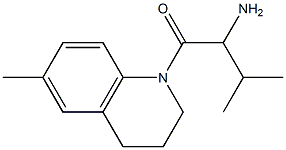 2-methyl-1-[(6-methyl-3,4-dihydroquinolin-1(2H)-yl)carbonyl]propylamine Structure