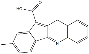 2-methyl-10H-indeno[1,2-b]quinoline-11-carboxylic acid|