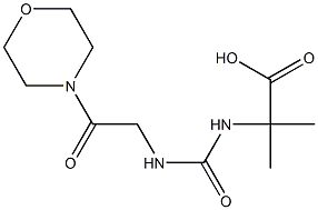 2-methyl-2-({[2-(morpholin-4-yl)-2-oxoethyl]carbamoyl}amino)propanoic acid