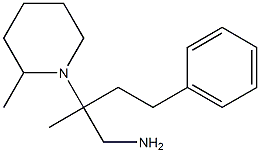 2-methyl-2-(2-methylpiperidin-1-yl)-4-phenylbutan-1-amine|