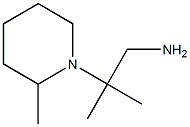  2-methyl-2-(2-methylpiperidin-1-yl)propan-1-amine