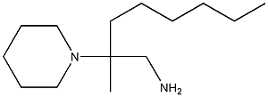  2-methyl-2-(piperidin-1-yl)octan-1-amine