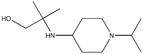 2-methyl-2-{[1-(propan-2-yl)piperidin-4-yl]amino}propan-1-ol Structure