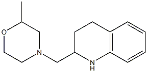 2-methyl-4-(1,2,3,4-tetrahydroquinolin-2-ylmethyl)morpholine|