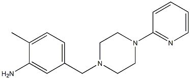 2-methyl-5-{[4-(pyridin-2-yl)piperazin-1-yl]methyl}aniline