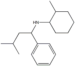  2-methyl-N-(3-methyl-1-phenylbutyl)cyclohexan-1-amine