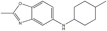 2-methyl-N-(4-methylcyclohexyl)-1,3-benzoxazol-5-amine|