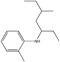 2-methyl-N-(5-methylheptan-3-yl)aniline Structure