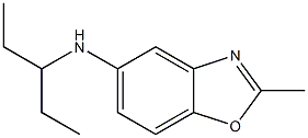 2-methyl-N-(pentan-3-yl)-1,3-benzoxazol-5-amine Struktur