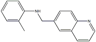 2-methyl-N-(quinolin-6-ylmethyl)aniline|