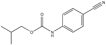  2-methylpropyl N-(4-cyanophenyl)carbamate