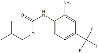 2-methylpropyl N-[2-amino-4-(trifluoromethyl)phenyl]carbamate