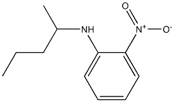 2-nitro-N-(pentan-2-yl)aniline,,结构式