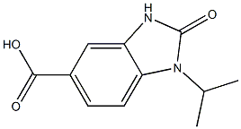 2-oxo-1-(propan-2-yl)-2,3-dihydro-1H-1,3-benzodiazole-5-carboxylic acid Structure