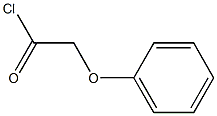 2-phenoxyacetyl chloride 结构式
