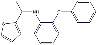 2-phenoxy-N-[1-(thiophen-2-yl)ethyl]aniline