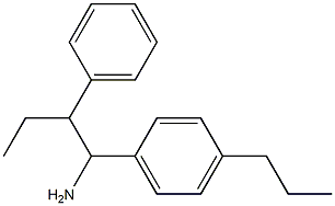 2-phenyl-1-(4-propylphenyl)butan-1-amine