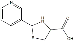 2-pyridin-3-yl-1,3-thiazolidine-4-carboxylic acid