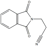 3-(1,3-dioxo-1,3-dihydro-2H-isoindol-2-yl)propanenitrile Structure