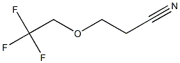 3-(2,2,2-trifluoroethoxy)propanenitrile 结构式