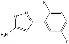  3-(2,5-difluorophenyl)-1,2-oxazol-5-amine