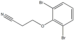  3-(2,6-dibromophenoxy)propanenitrile