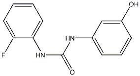 3-(2-fluorophenyl)-1-(3-hydroxyphenyl)urea