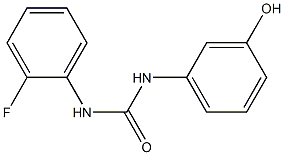 3-(2-fluorophenyl)-1-(3-hydroxyphenyl)urea|