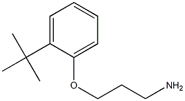 3-(2-tert-butylphenoxy)propan-1-amine Structure