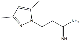 3-(3,5-dimethyl-1H-pyrazol-1-yl)propanimidamide