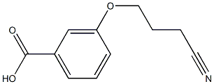  3-(3-cyanopropoxy)benzoic acid