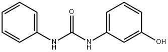 3-(3-hydroxyphenyl)-1-phenylurea 化学構造式