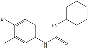 3-(4-bromo-3-methylphenyl)-1-cyclohexylurea