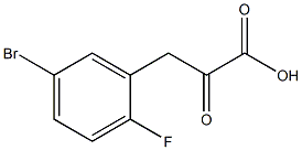 3-(5-bromo-2-fluorophenyl)-2-oxopropanoic acid|