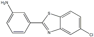  3-(5-chloro-1,3-benzothiazol-2-yl)aniline