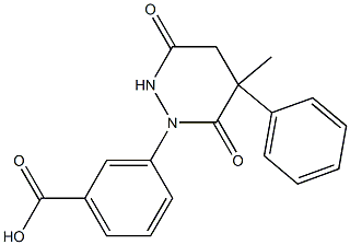  3-(5-methyl-3,6-dioxo-5-phenyltetrahydropyridazin-1(2H)-yl)benzoic acid