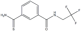 3-(aminocarbonothioyl)-N-(2,2,2-trifluoroethyl)benzamide